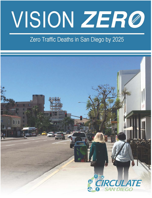 For a full copy of the report, click on the image or click ##http://circulatesd.nationbuilder.com/visionzerosd##here.##