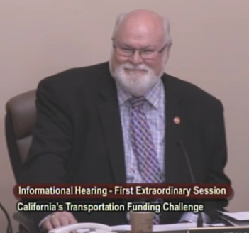 Senator Jim Beall, new co-chair of the Transportation Infrastructure Conference Committee