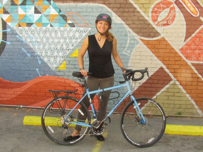 Simone Wojtaszek will participate in the California Dream Ride to support the California Bicycle Coalition's Bikeways to Everywhere inititiative
