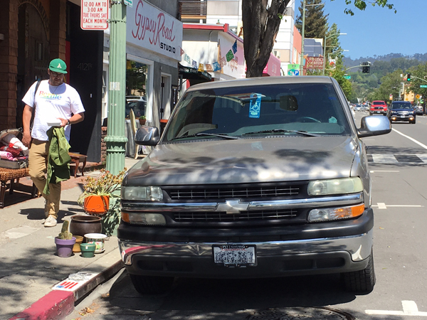 Disabled drivers face all kinds of obstacles but not necessarily financial ones. Image: Melanie Curry/Streetsblog California