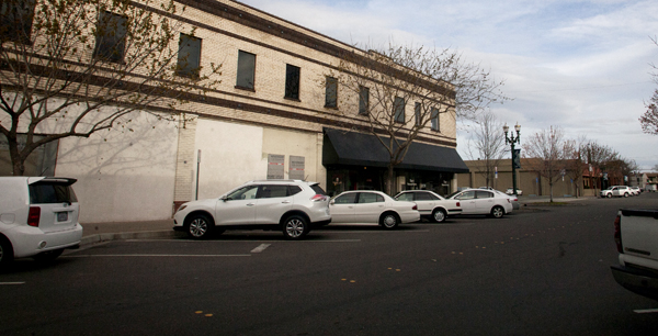 Turlock's downtown parking study found low turnover on Main Street, Broadway Avenue, (pictured above) Olive Avenue, and Center Street, where officially parking is limited to two hours. Photo: Minerva Perez