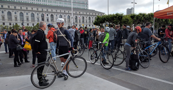 Bike to Work Day 2016 at San Francisco City Hall