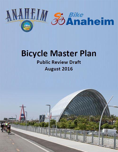 The Anaheim draft Bike Master Plan can be found on the City's website at anaheim.net/bike.
