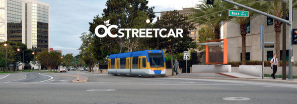 Orange County's first expected streetcar project was awarded $28 million in Cap-and-Trade funding. Image: Octa.net