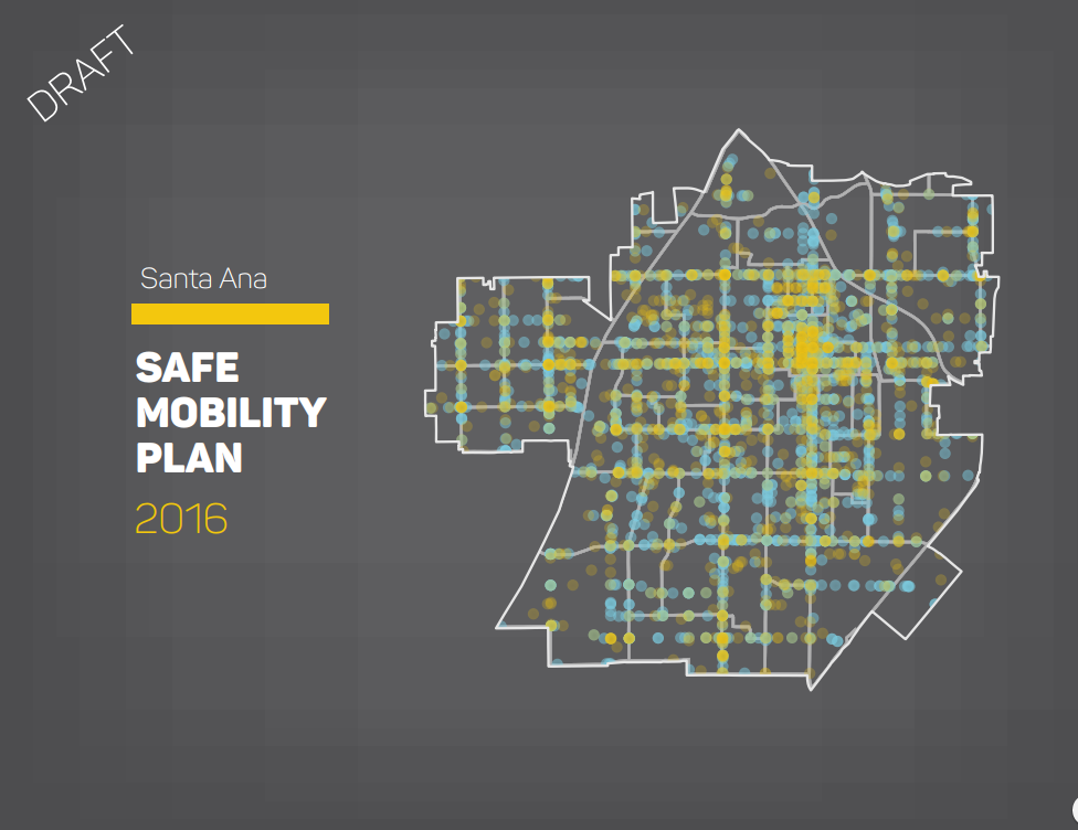 The Safe Mobility Santa Ana plan was released earlier this month. Credit: City of Santa Ana