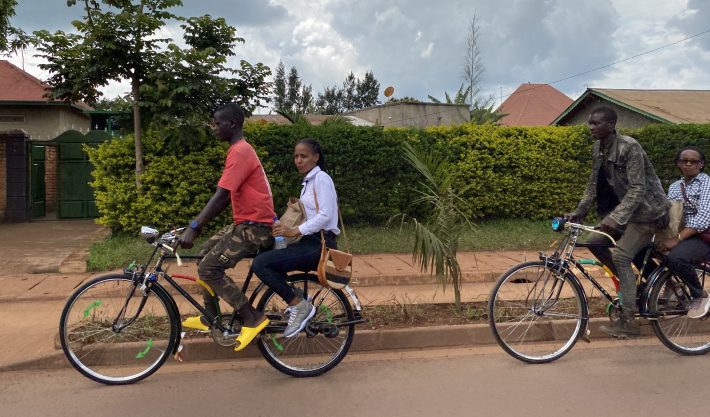 Bicycle taxis. Rwanda. Photo by Melanie Curry/Streetsblog