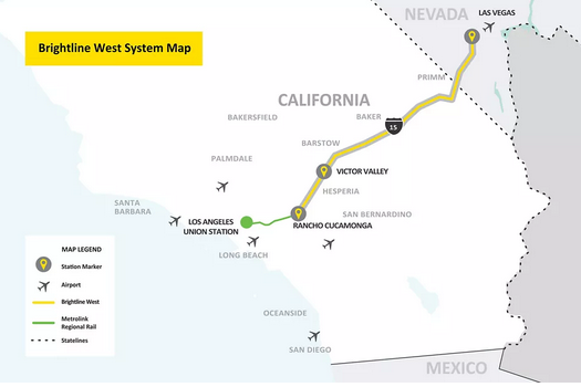 Regulators OK $3 billion for Las Vegas-California high-speed rail project -  Las Vegas Sun News