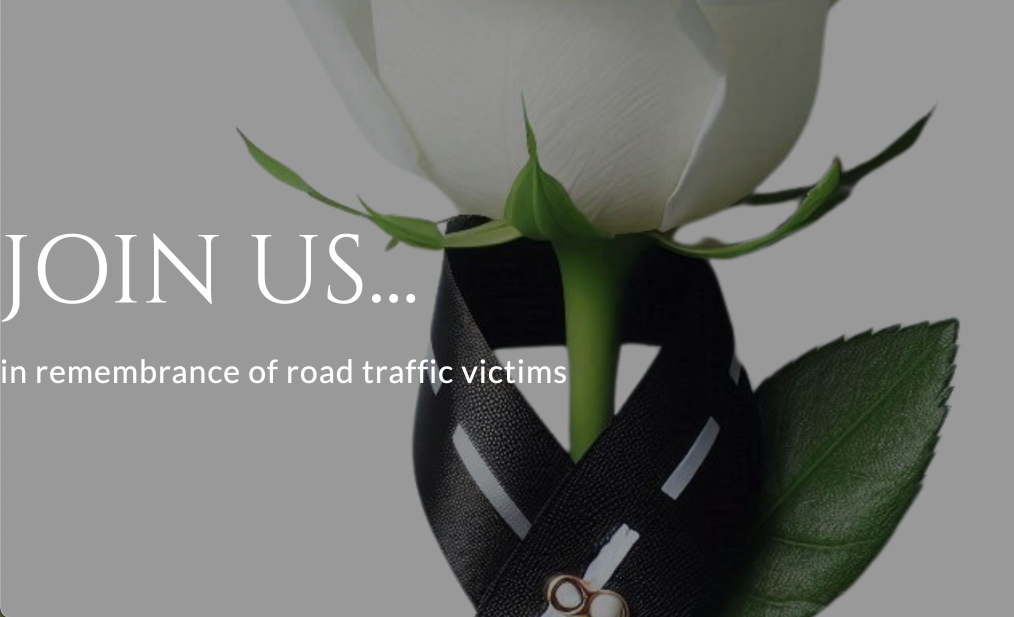 Sunday Is World Day of Remembrance for Road Traffic Victims