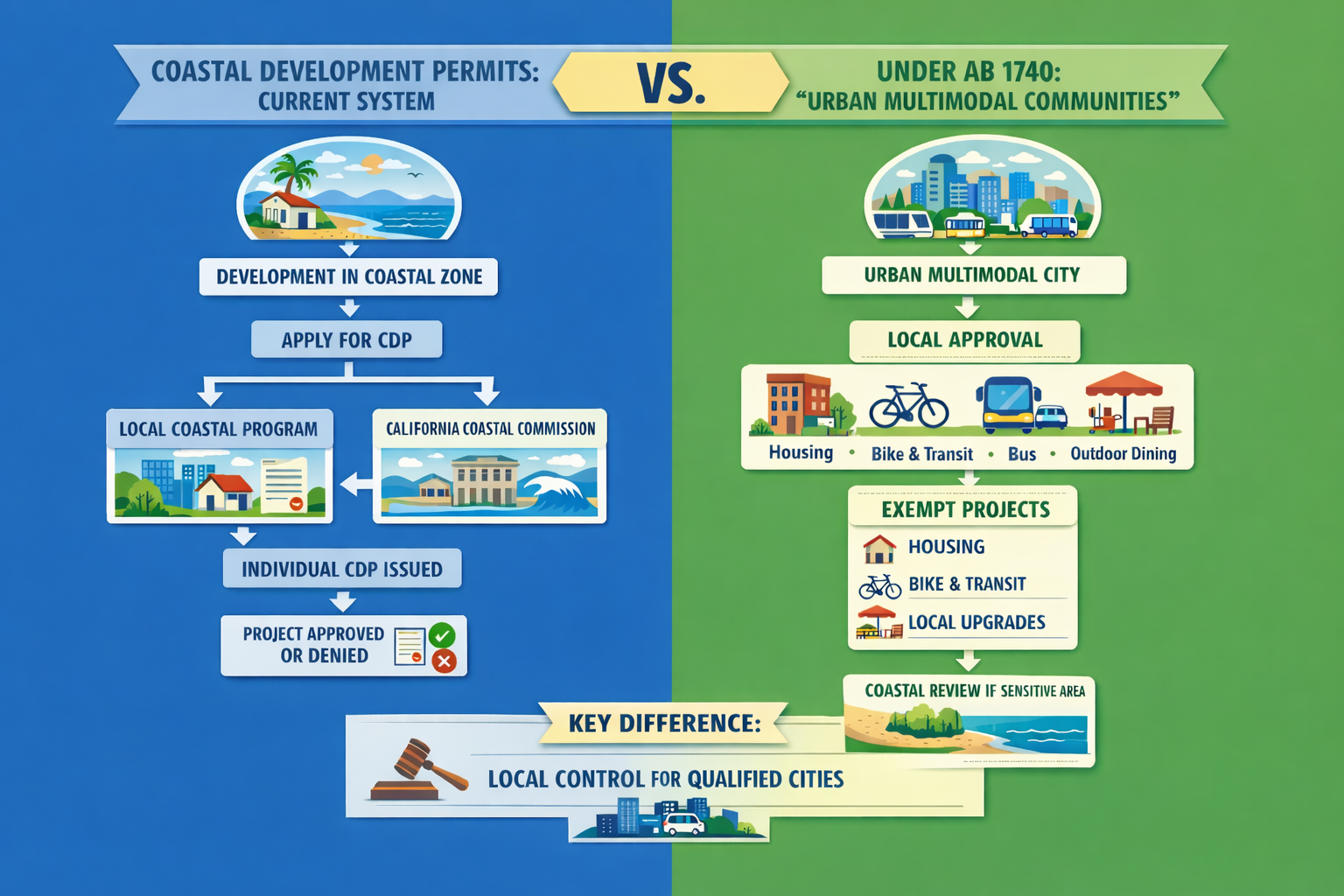 California Bill Aims to Modernize Coastal Development Rules in Urban Transit-Rich Cities - Streetsblog California
