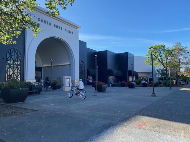 Santa Rosa Quietly Approves Additional Mall Parking in Pedestrian and Art Plaza; Activists Appeal - Streetsblog California